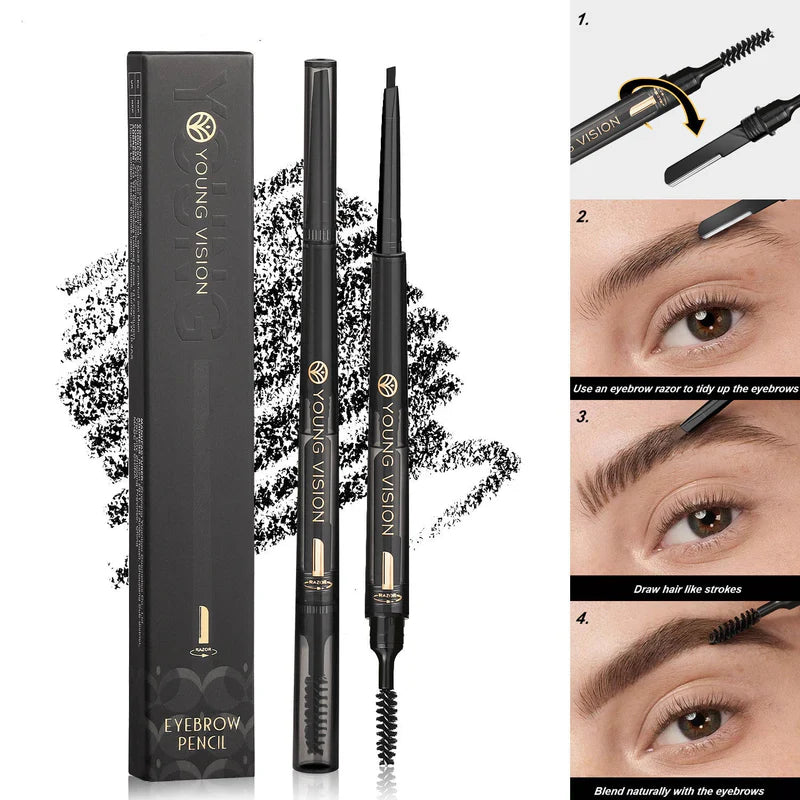 Fog Sense 3-in-1 Eyebrow Pencil – Waterproof & Smudge-Proof Brow Pencil