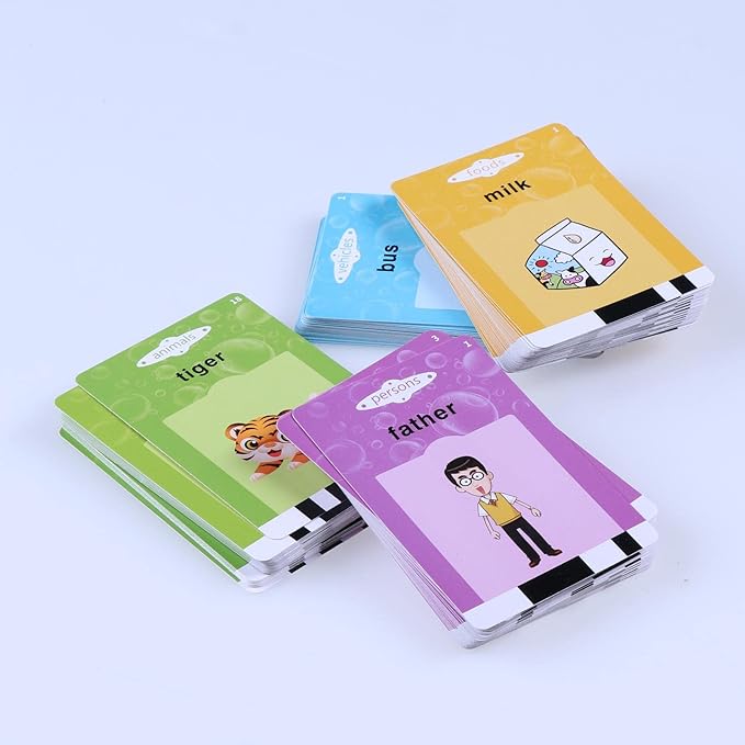 Kids Educational Flash Cards – Early Learning Cards for Toddlers & Preschoolers