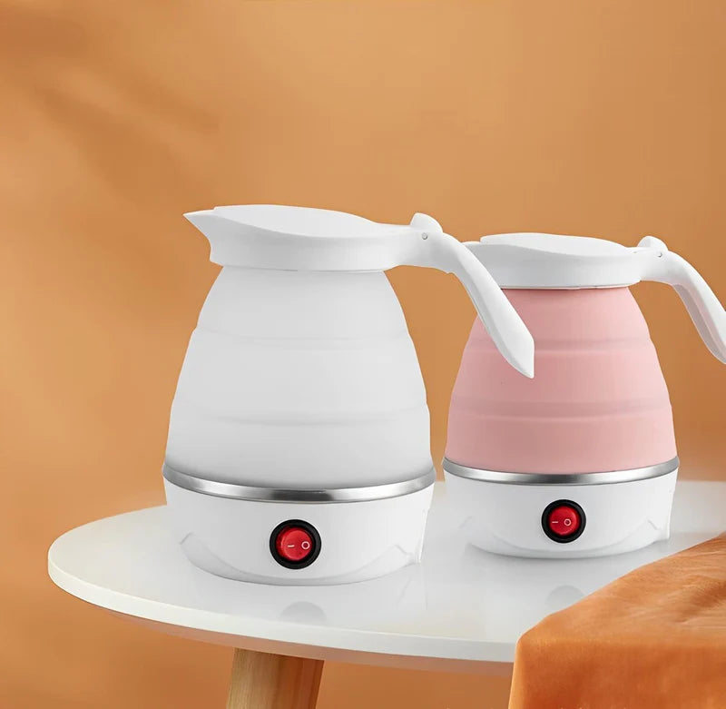 Portable Electric Travel Kettle | Mini Fast Boil Water Heater for Tea, Coffee & Travel
