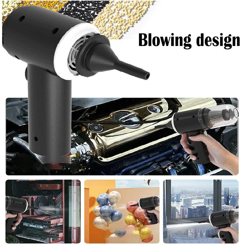 Smart Vacuum & Blower – Portable Cordless Air Duster and Vacuum Cleaner