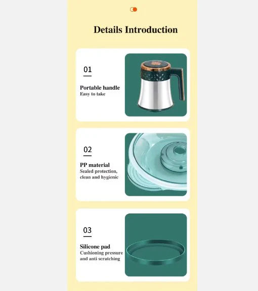 Stainless Steel Food Chopper – Manual Vegetable & Garlic Chopper