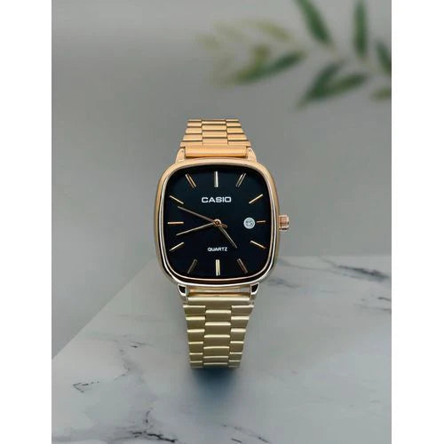 Casio Square Digital Watch for Men & Women – Classic Waterproof Quartz Wristwatch