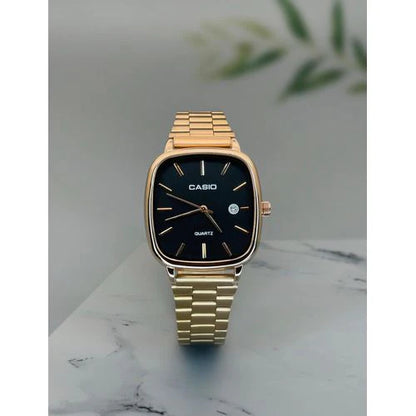 Casio Square Digital Watch for Men & Women – Classic Waterproof Quartz Wristwatch