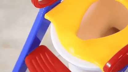 Children Toilet Ladder Seat | Foldable Potty Training Seat for Toddlers