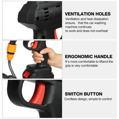 Portable High Pressure Car Washer Spray Gun