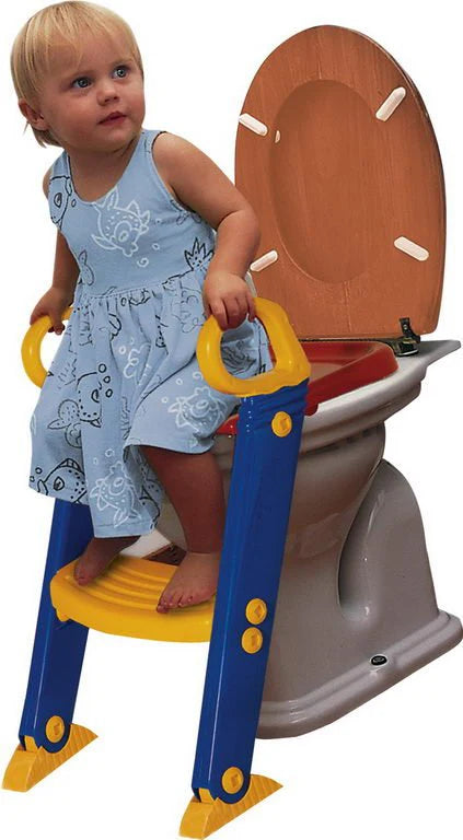 Children Toilet Ladder Seat | Foldable Potty Training Seat for Toddlers