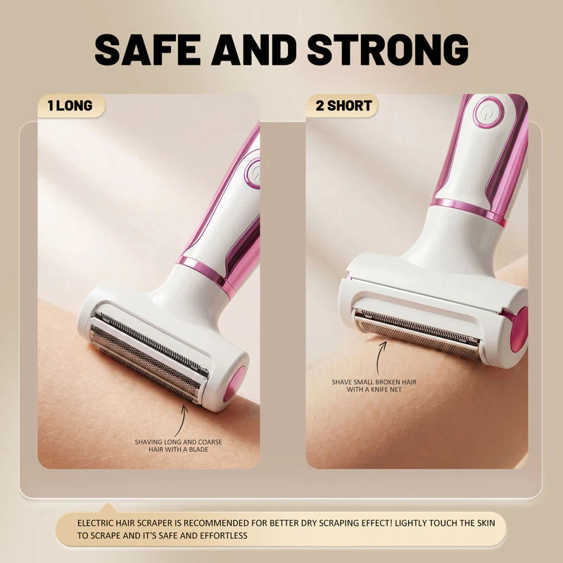 Portable 4-in-1 Lady Shaver & Trimmer