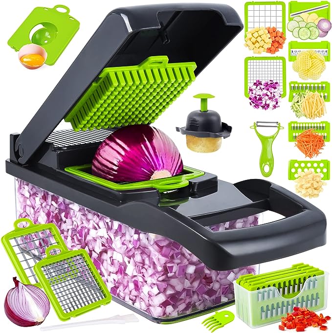 Multifunction Vegetable Cutter, Chopper & Slicer