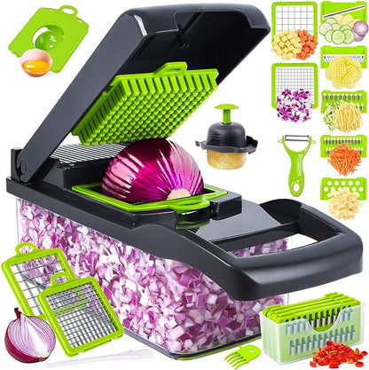 Multifunction Vegetable Cutter, Chopper & Slicer