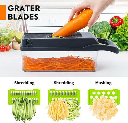 Multifunction Vegetable Cutter, Chopper & Slicer